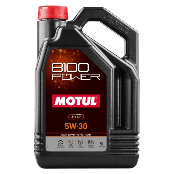 Motul 8100 Power 5W-30 5 lt Motor Yağı - Görsel 2