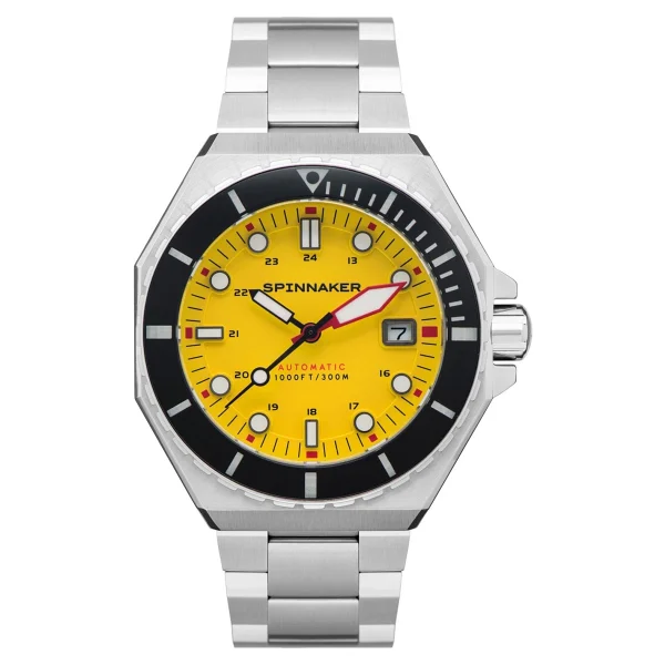 Spinnaker Dumas SP-5081-II Sarı Erkek Kol Saati - Görsel 5