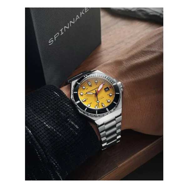 Spinnaker Dumas SP-5081-II Sarı Erkek Kol Saati - Görsel 7