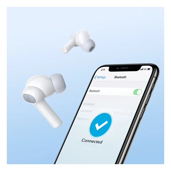 Anker SoundCore Life P2i TWS Beyaz Kulak İçi Bluetooth Kulaklık - Görsel 5