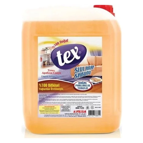 Tex Çok Amaçlı Sıvı Arap Sabunu (5 Litre) - Görsel 2