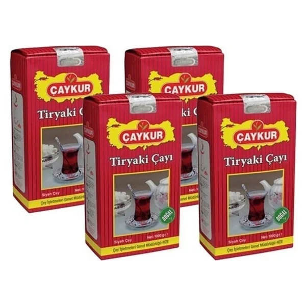 Çaykur Tiryaki 1 kg 4'lü Çay - Görsel 3