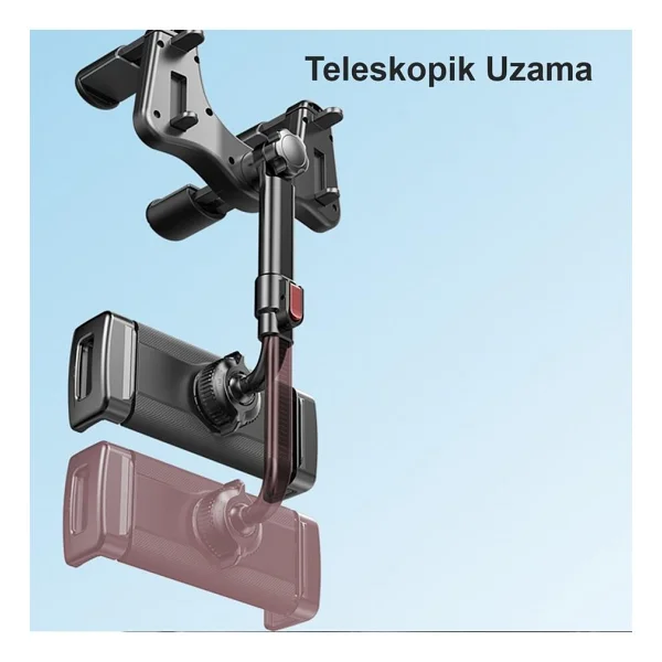 Yesido C196 Dikiz Aynası Araç Telefon Tutucu - Görsel 5