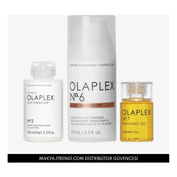 Olaplex Viral Bun Trio - Olaplex Bun Trendi İçin Bağ Güçlendirici Üçlü Saç Bakım Seti - Görsel 9