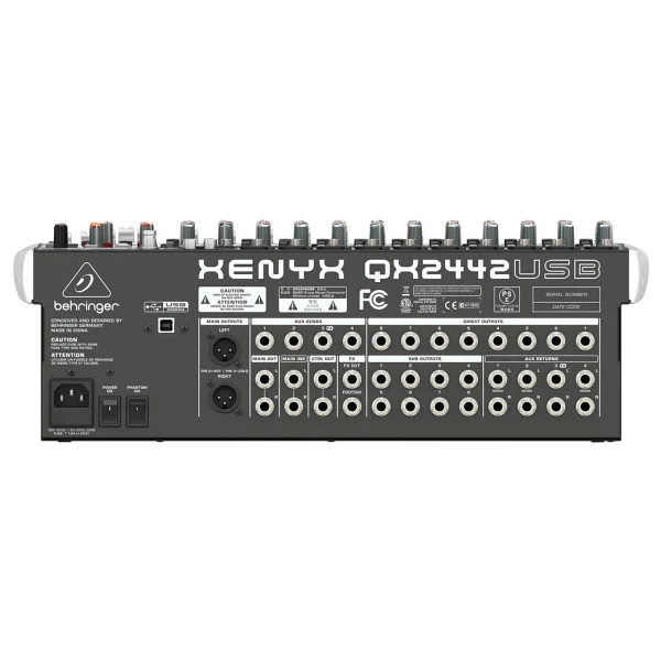 Behringer QX2442USB 24 Kanal Efektli Mikser - Görsel 4