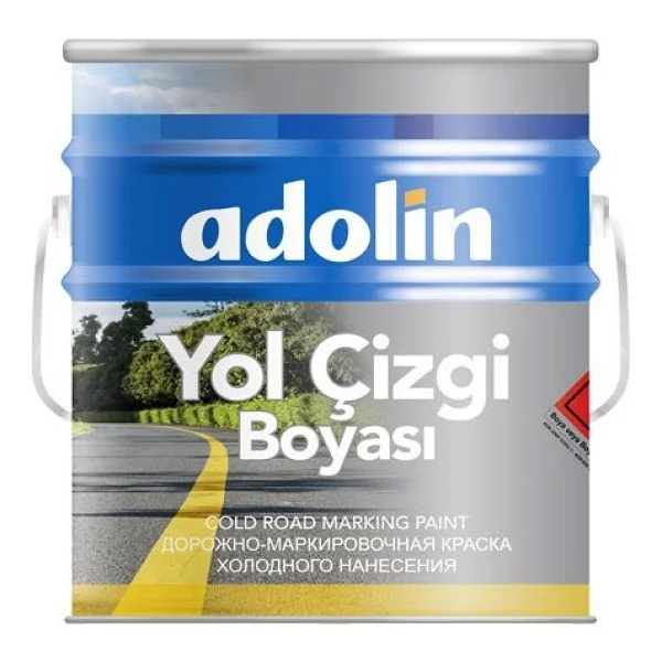 Adolin Yol Çizgi Boyası 0,875 kg Beyaz - Görsel 2