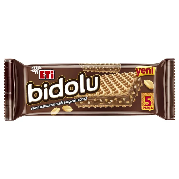 Eti Bidolu Kremalı Yerfıstıklı Gofret 81 gr - Görsel 2