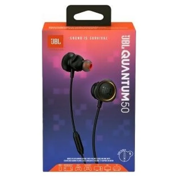 JBL Quantum 50 Kablolu Kulak İçi Oyuncu Kulaklığı - Görsel 8