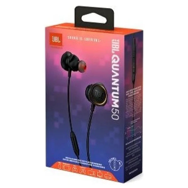 JBL Quantum 50 Kablolu Kulak İçi Oyuncu Kulaklığı - Görsel 9