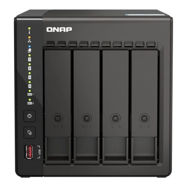 Qnap TS-453E 8 GB 6 Yuvalı 250 TB Destekli NAS Depolama Ünitesi - Görsel 3