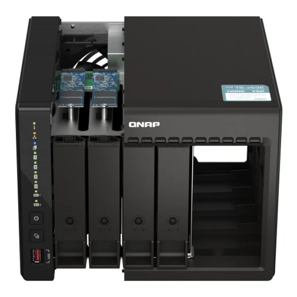 Qnap TS-453E 8 GB 6 Yuvalı 250 TB Destekli NAS Depolama Ünitesi - Görsel 4
