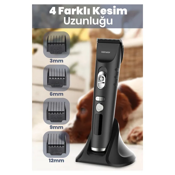 Goldmaster AnimalPro GM-8149 Evcil Hayvan Tıraş Makinesi - Görsel 2