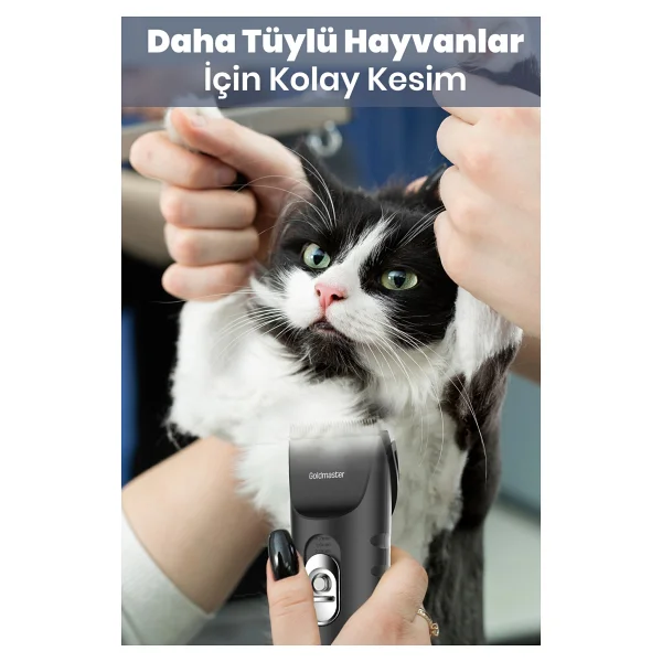 Goldmaster AnimalPro GM-8149 Evcil Hayvan Tıraş Makinesi - Görsel 3
