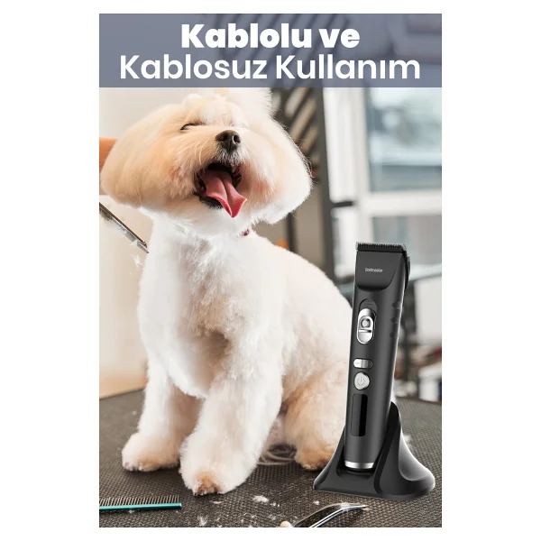 Goldmaster AnimalPro GM-8149 Evcil Hayvan Tıraş Makinesi - Görsel 5