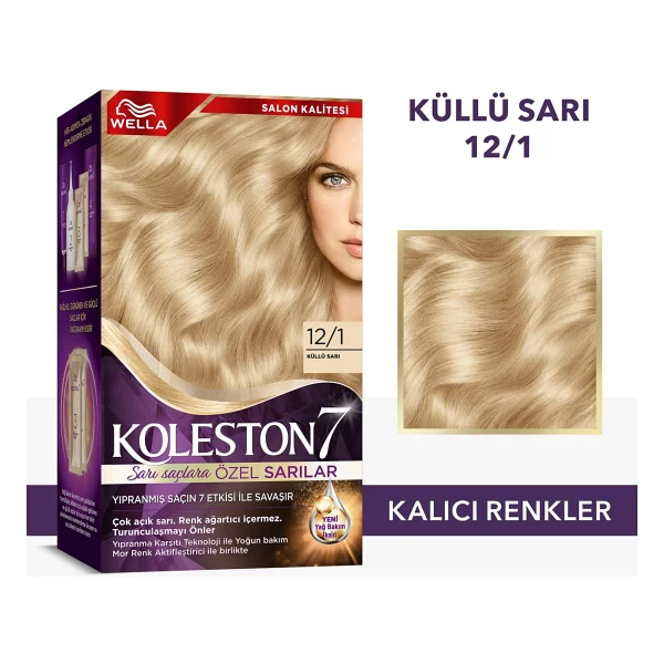 Koleston Supreme 12.1 Küllü Sarı Saç Boyası - Görsel 2