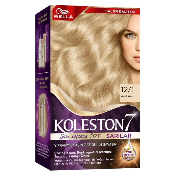 Koleston Supreme 12.1 Küllü Sarı Saç Boyası - Görsel 4
