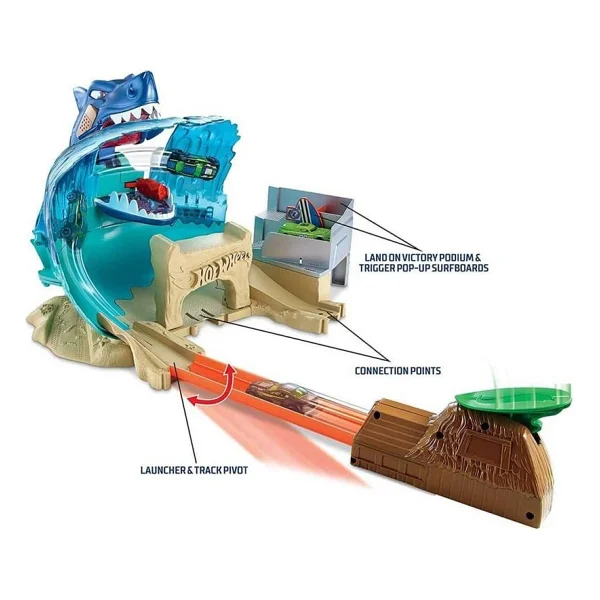 Hot Wheels Köpek Balığı Sharky Macerası Oyun Seti FNB21 - Görsel 2