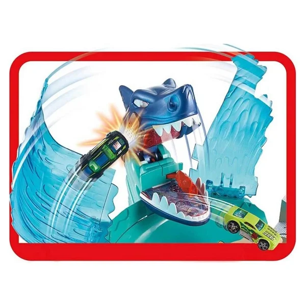 Hot Wheels Köpek Balığı Sharky Macerası Oyun Seti FNB21 - Görsel 4