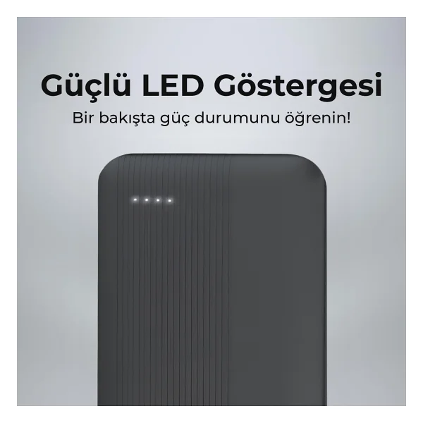 Philips DLP2120 10000 mAh Hızlı Şarj Powerbank - Görsel 5