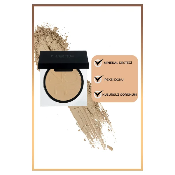 Note Mineral Mat Bitişli 02 Orta Açık 10 gr Toz Pudra - Görsel 2