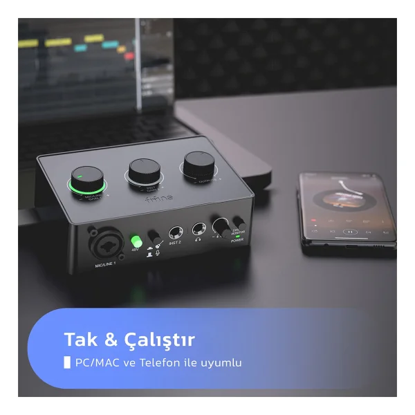 Fifine SC1 USB Ses Kartı - Görsel 4
