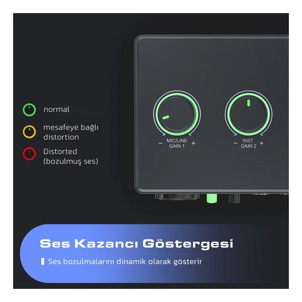 Fifine SC1 USB Ses Kartı - Görsel 5