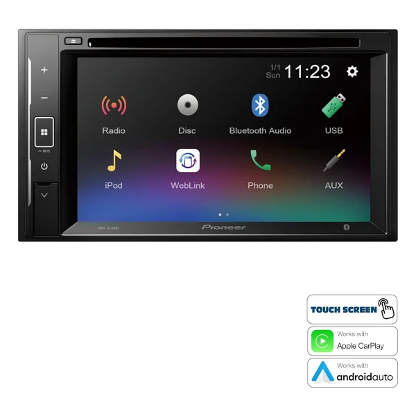 Pioneer AVH-A240BT 6,2" Bluetooth Double Oto Multimedya - Görsel 4