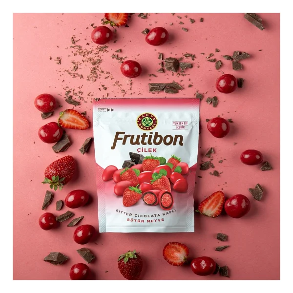 Kahve Dünyası Frutibon Bitter Çilek 100 gr - Görsel 3