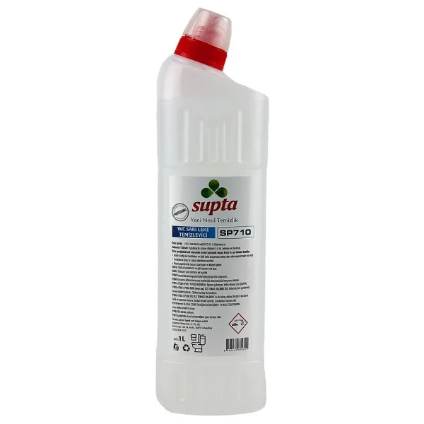 Supta Profesyonel WC Sarı Leke Temizleyici 1 Litre - Görsel 2