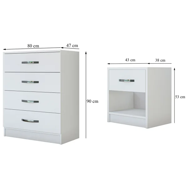 Metalia Gm 908 Home Genç Odası Takımı - Beyaz - Görsel 4