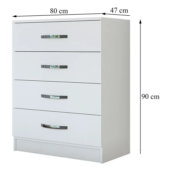 Metalia Gm 904 Ece Genç Odası Takımı - Beyaz - Görsel 4