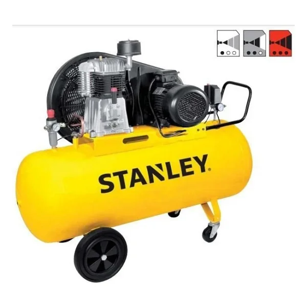 Stanley Hava Kompresörü BA651/11/270F Hp5.5 -3T Trifaze - Görsel 2