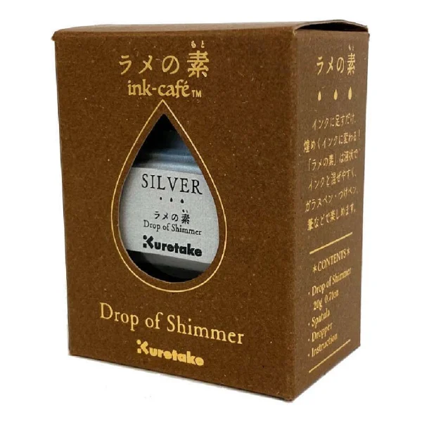 Zig Kuretake Mürekkep 20gr Silver - Görsel 2