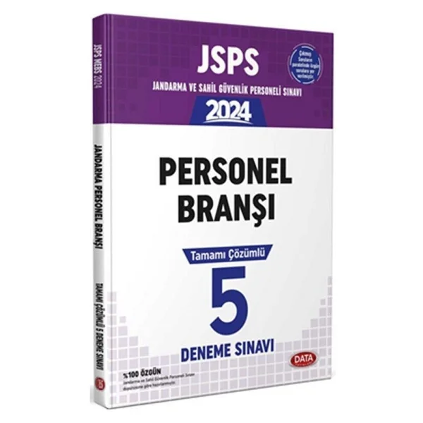 Data Yayınları 2024 JSPS Personel Branşı Personeli 5 Deneme Sınavı - Görsel 2