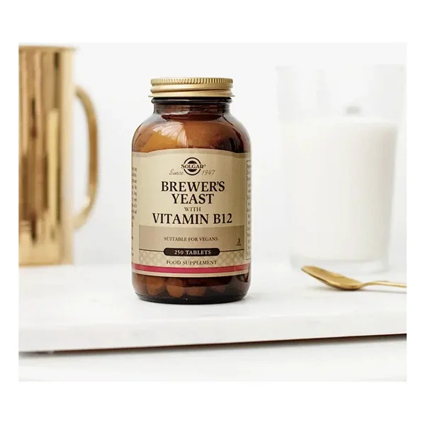 Solgar Brewer's Yeast with Vitamin B12 250 Tablet - Görsel 5