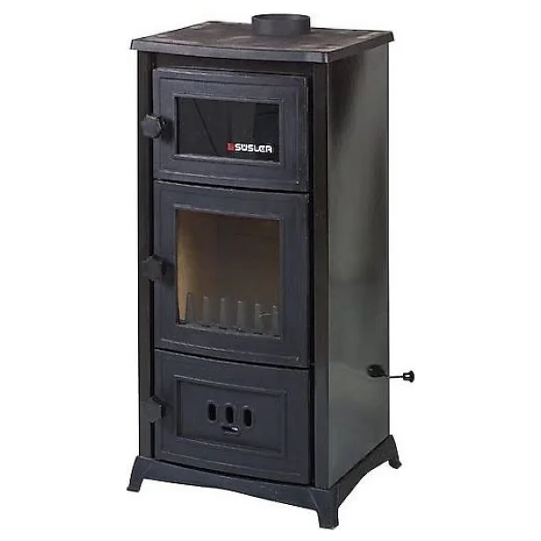 Süsler SS-5031 Camlı Döküm Soba - Görsel 3