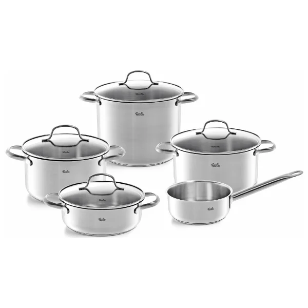 Fissler San Francisco 9 Parça Çelik Tencere Seti - Görsel 2