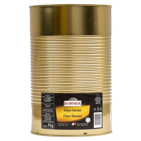Bornier 4 kg Teneke Dijon Hardalı - Görsel 2