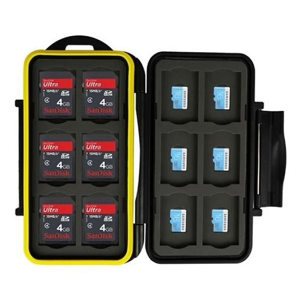 Jjc MC-SDMSD24 Sd ve Micro Sd Hafıza Kartları Için Muhafaza Kabı - Görsel 4