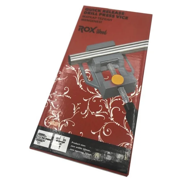 Rox Wood 0094 Alüminyum Mini Sütunlu Matkap Mengenesi - Görsel 3