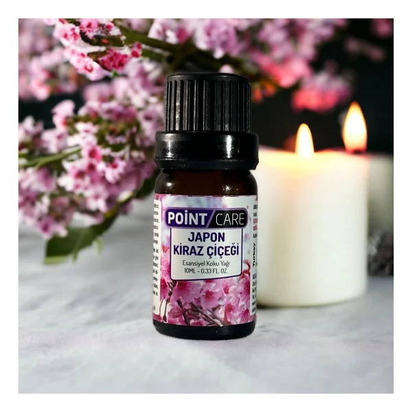 AY MAGNET Point Care Japon Kiraz Çiçeği Kokulu Mum Esansı 10ML , Mum Koku Soya Wax Esansı (1 Adet) - Görsel 6