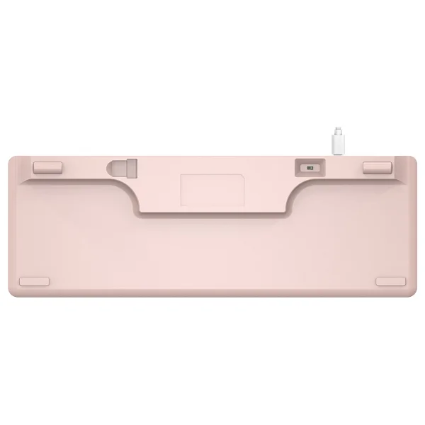 Rampage Rebel Pembe TKL İngilizce Red Switch Kablolu Mekanik Oyuncu Klavyesi - Görsel 3