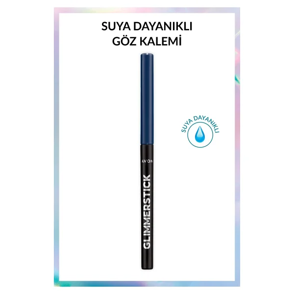 Avon Glimmerstick Asansörlü Azure Blue Göz Kalemi - Görsel 7