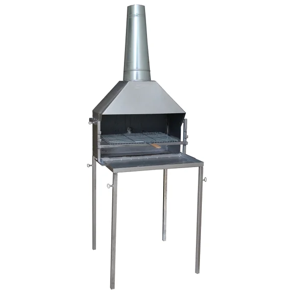 Gülce Ocak Mangal Barbekü (60 Cm) Cağ Kebap - Köfte - Et - Tavuk - Balık - Izgara - Görsel 4