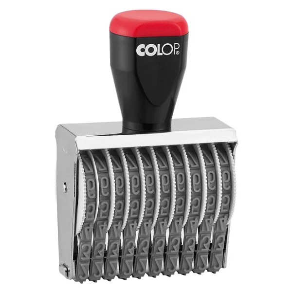 Colop 09010 Bandlı Numarator - 9Mm/10 Hanelı - Görsel 3
