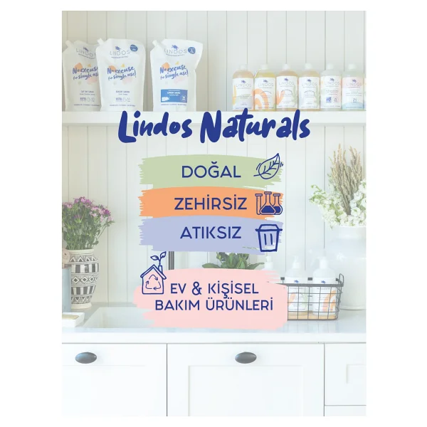 Lindos Doğal Kokusuz Bebek Çamaşır Sabunu 5000 ml - Görsel 7