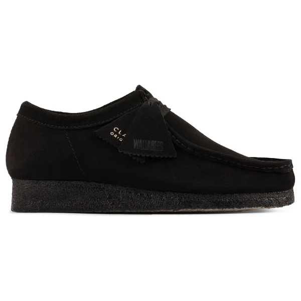 Clarks Süet Siyah Kadın Düz Ayakkabı 26155522 - Görsel 6