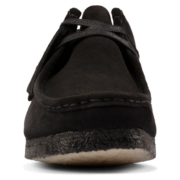Clarks Süet Siyah Kadın Düz Ayakkabı 26155522 - Görsel 3