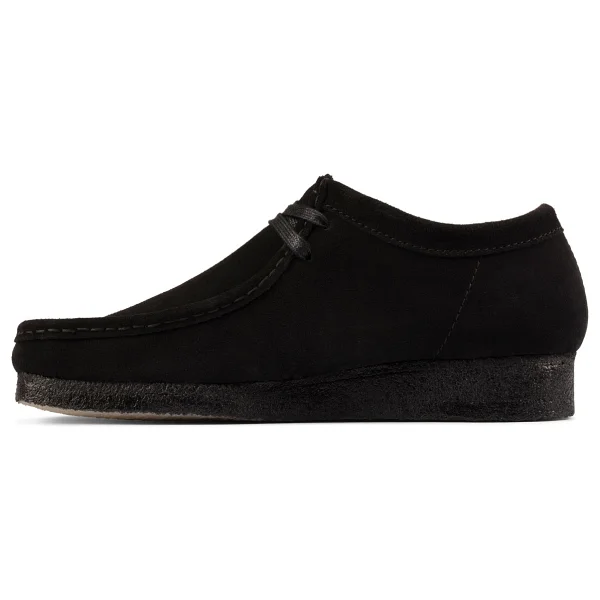 Clarks Süet Siyah Kadın Düz Ayakkabı 26155522 - Görsel 4