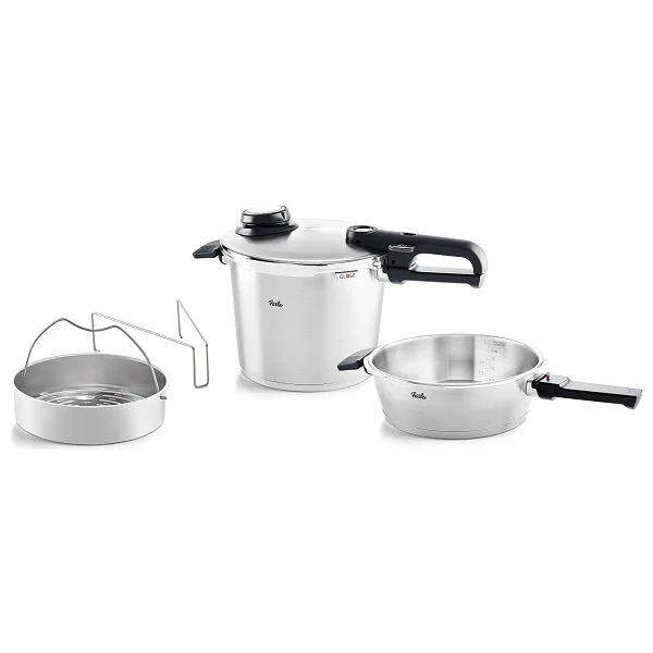 Fissler Vitavit Premium 6 lt + 2.5 lt Düdüklü Tencere Seti - Görsel 2
